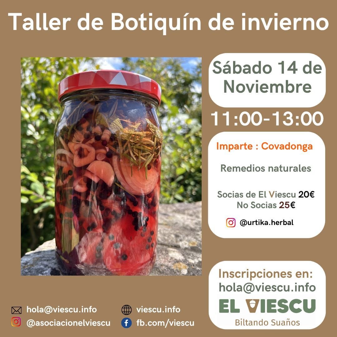 Taller botiquín de invierno